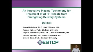 An Innovative Plasma Technology for Treatment of AFFF Rinsate from Firefighting Delivery Systems
