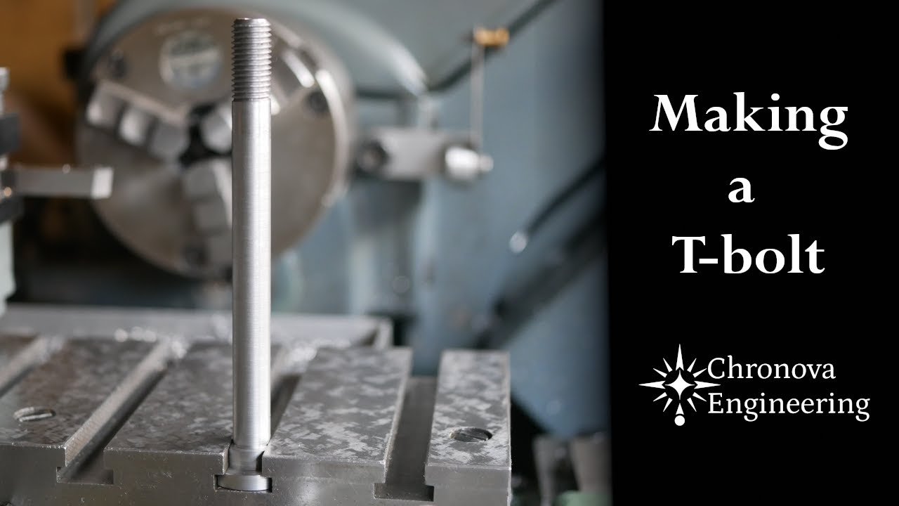 Machining a Tbolt on a Myford Super 7 YouTube