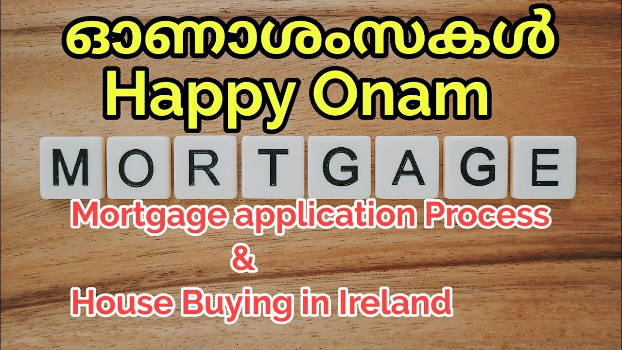 Mortgage Application Process & House Buying in Ireland (Malayalam Vlog