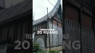 Rumah Gadang 20 Ruang Nagari Sulit Air Sumatera Barat #sumbar