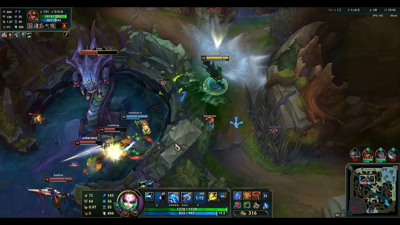 insane mechanical high elo nami decision making (nami jesus?)