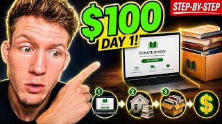 How to Get Free Books with a Free Book Donation Pickup Website | Tutorial | Selling Books on Amazon