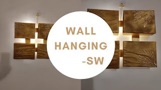 DIY Wall Hanging Light #diy #diylight #shorts