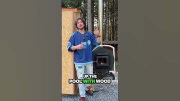 Can you heat the pool with wood?