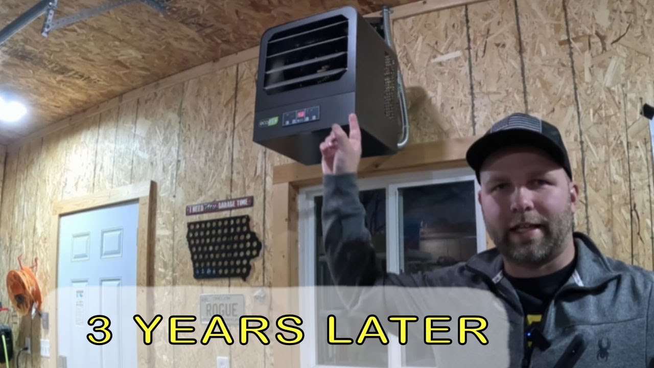 Outline Video Heating My Garage with Electric Heat for Over 3 Years - How's it going?