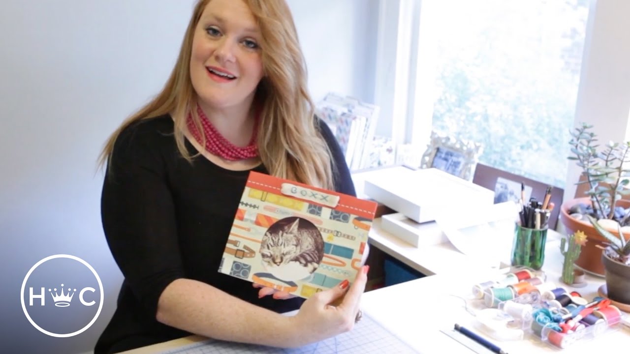 Repurpose Gift Bags Into Fun Wall Art