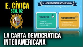 LA CARTA DEMOCRÁTICA INTERAMERICANA