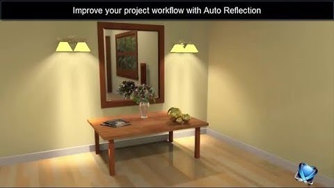 SketchUp Rendering Tip - Use Auto Reflection