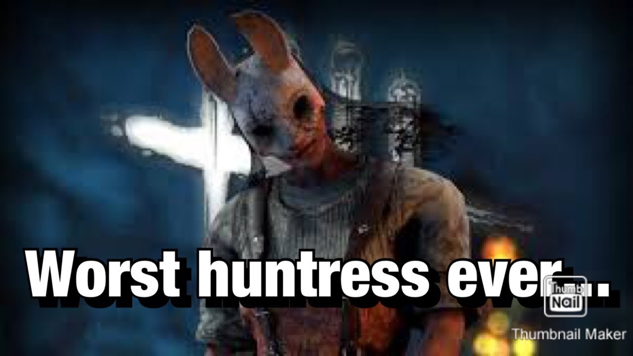 we found THE WORST HUNTRESS in Dead By Daylight - YouTube
