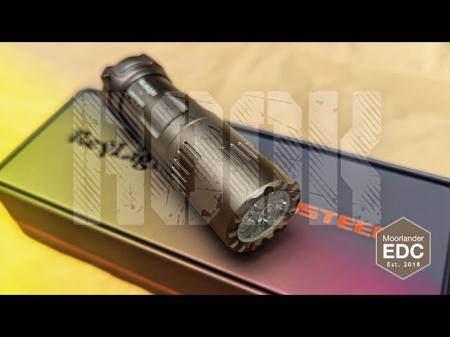 ReyLight ROCK ORANGE・surefire検索 Vosteed x ReyLight Rook Warm White Flashlight Review