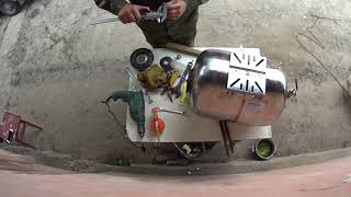 картинка: Оприскувач до мотоблока своїми руками частина 1 #pavlo_axis