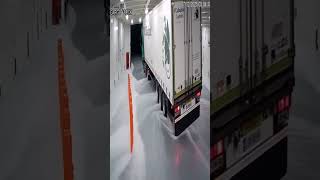 Ferry Deck Floods, Large Semi Truck Nearly Swept Away On Cctv