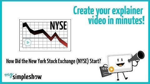 NYSE (New York Stock Exchange) - mysimpleshow