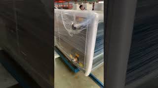 Gray color-coated steel panels;ceiling-mounted air handling unit completed #airconditioner
