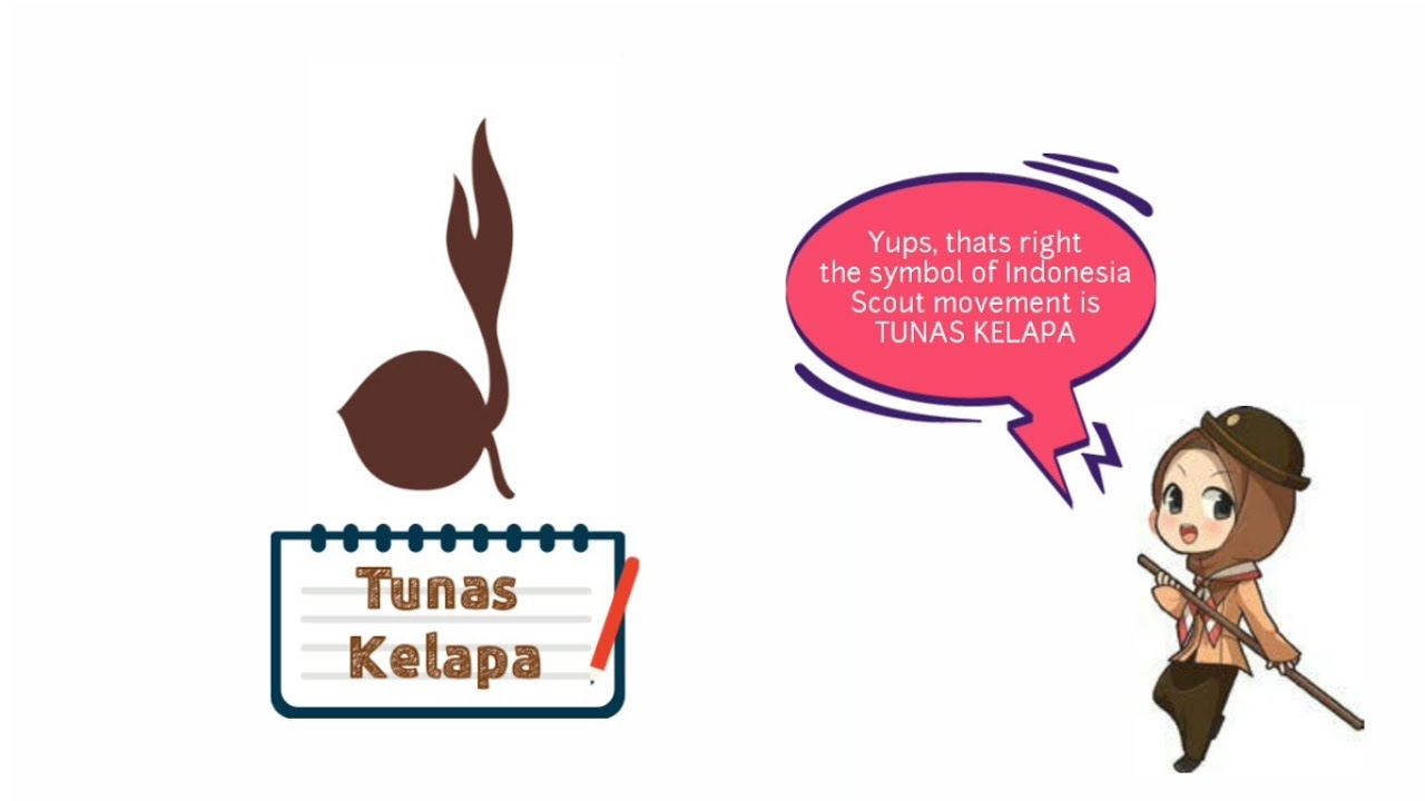 Mengenal Makna Tunas Kelapa Sebagai Lambang Gerakan Pramuka Indonesia