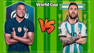 🔥 Kylian Mbappé Vs Lionel Messi (France Vs Argentina) World Cup 2022 🔥