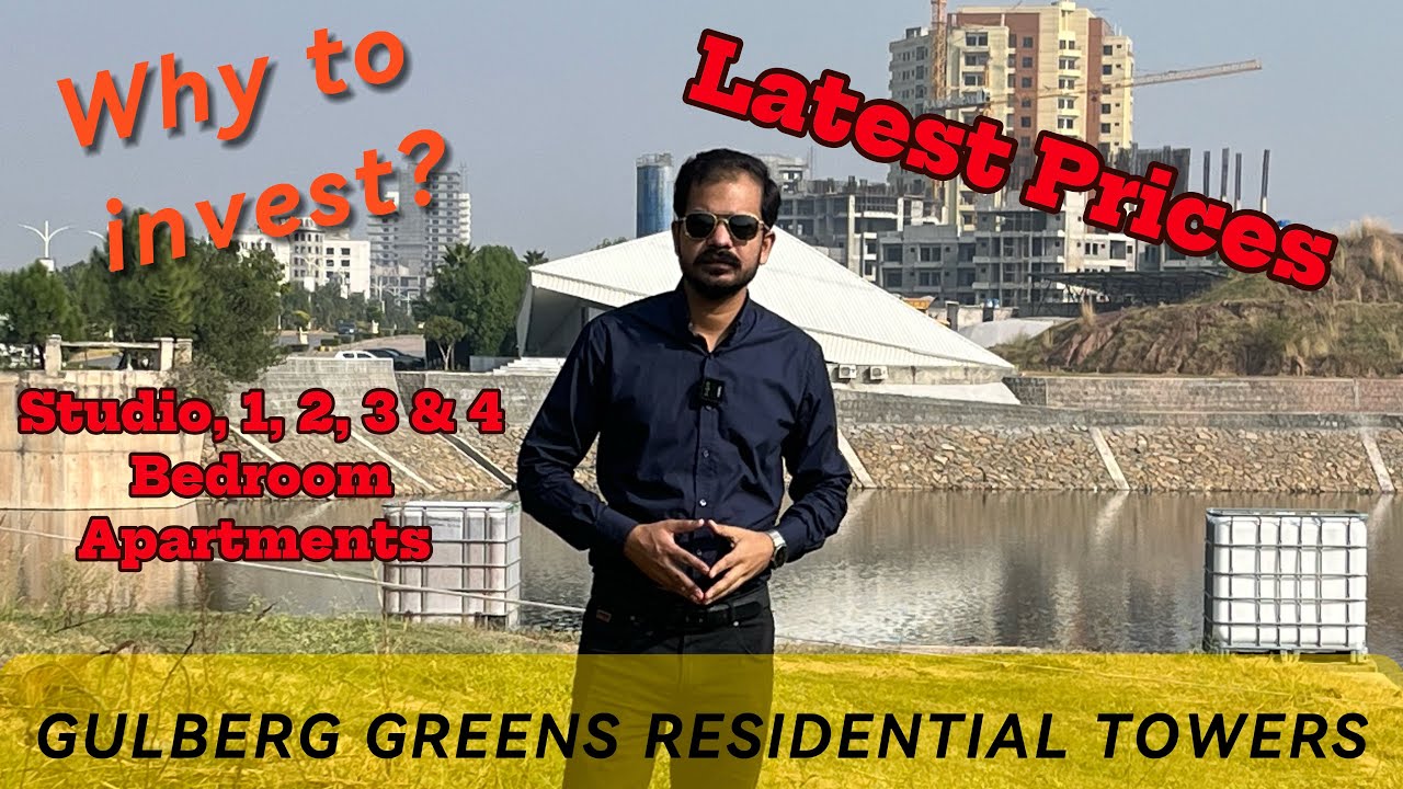 RESIDENTIAL APARTMENTS OF GULBERG GREENS ISLAMABAD | Studio, 1, 2, 3 & 4 Bed | Latest Price Updates 