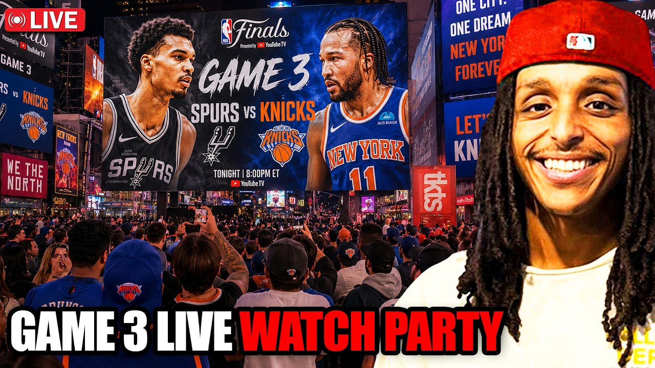 WATCHING GAME 3 LIVE IN NEW YORK!!