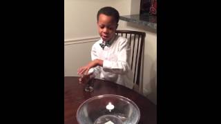 Noah's 4th Grade Science Experiment - Part 2