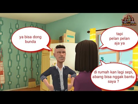 Membantu Bunda Saat Suami Dan Anaknya Tidak Ada Di Rumah || Kartun Animasi Lucu