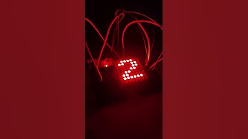 ardunino Matrix display counting                          #ArduinoUno#YouTubeShorts #DIYElectronics