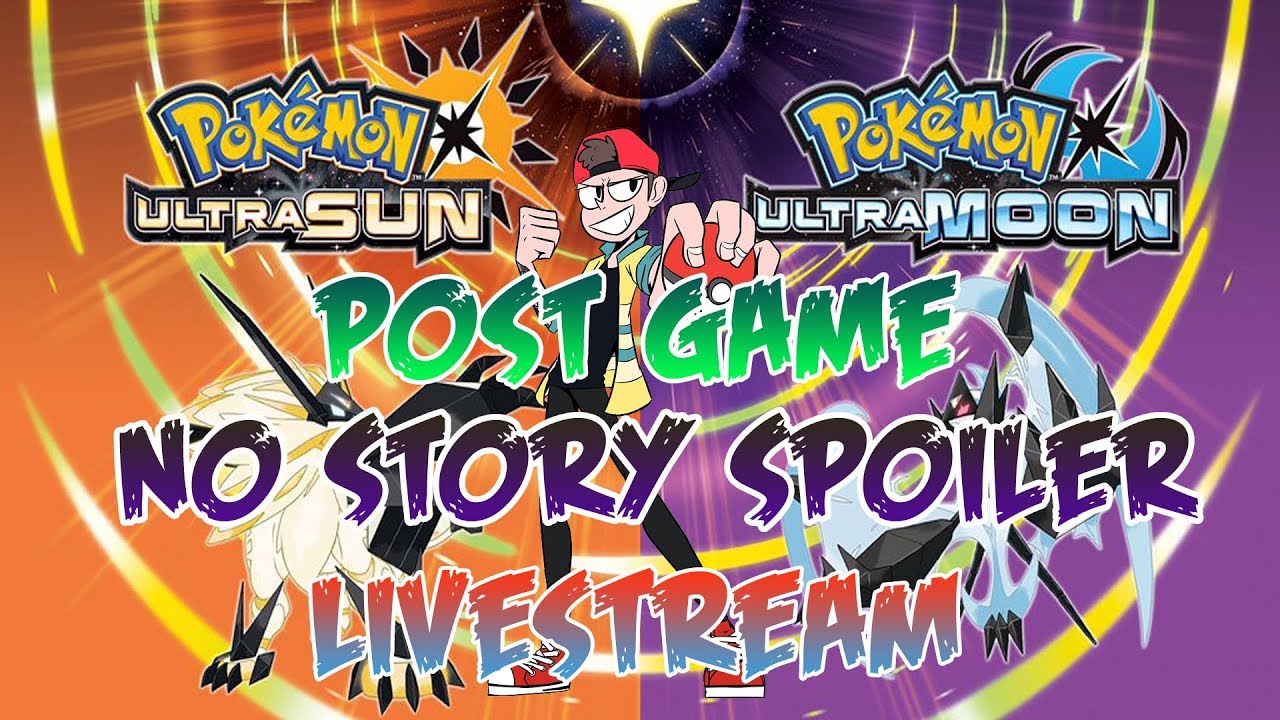 Pokémon Ultra Sun and Ultra Moon - No Story Spoiler Stream!