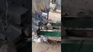 Still Bagging Mushrooms by Hand? Why Not Use This Machine? #mushroom #machine #factory