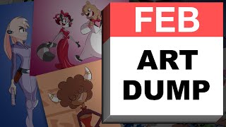 February Art Dump (2020)