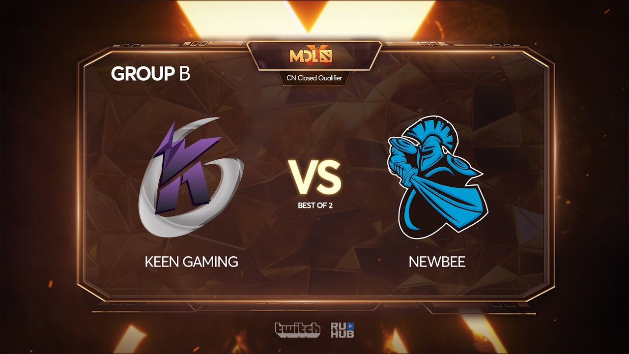 Keen Gaming vs Newbee, MDL Chengdu Major Qualifier, bo2, game 1 [Adekvat]