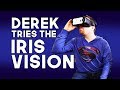 Derek Daniel Tries The Iris Vision - The Blind Life