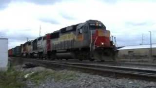 Fort Worth, TX Tower 55 railroad action - 2007