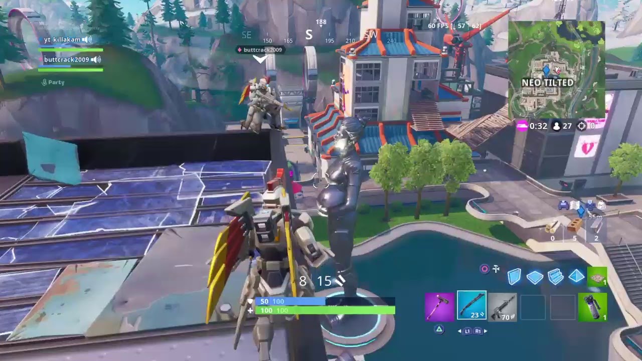 Trolling people with CLUCK STRUT all game