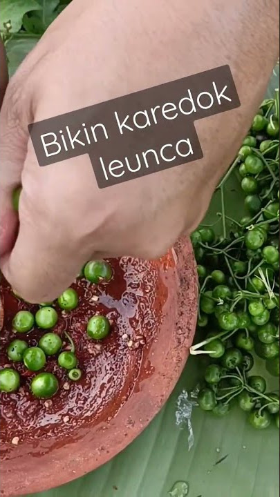 BIKIN KAREDOK LEUNCA BIKIN NAMBAH NASI #karedok #karedokleunca #shortvideo