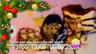 Raid Ant And Roach Killer Food March 1978 First Video Of November