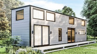 THE MOST BEAUTIFUL FLOOR PLAN TINY HOUSE THE GISBORNE  BY AMAZING SPACES NZ