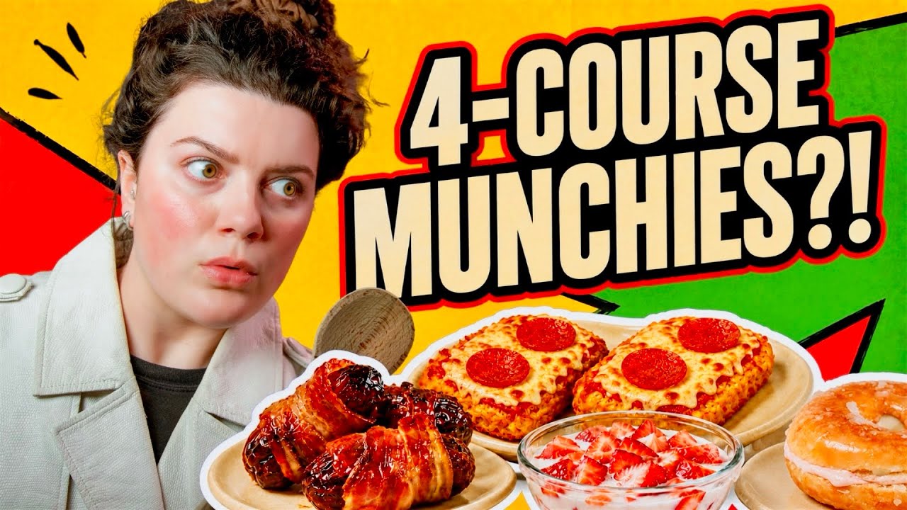 I Made a 4-Course Meal From Internet Munchies
