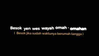 [CCP] Mentahan Overlay Lirik Lagu 30Detik || MENDUNG TANPO UDAN🎶😔