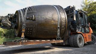 How a 5-Ton Temple Bell Is Forged in South Korea Information