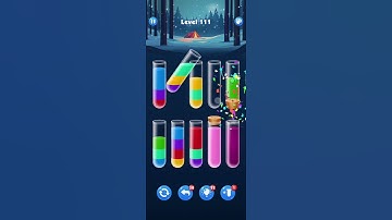 Water Sort Level 111 Walkthrough Solution Android/iOS
