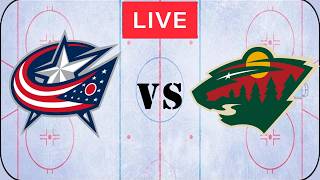 NHL Live - Columbus Blue Jackets vs Minnesota Wild