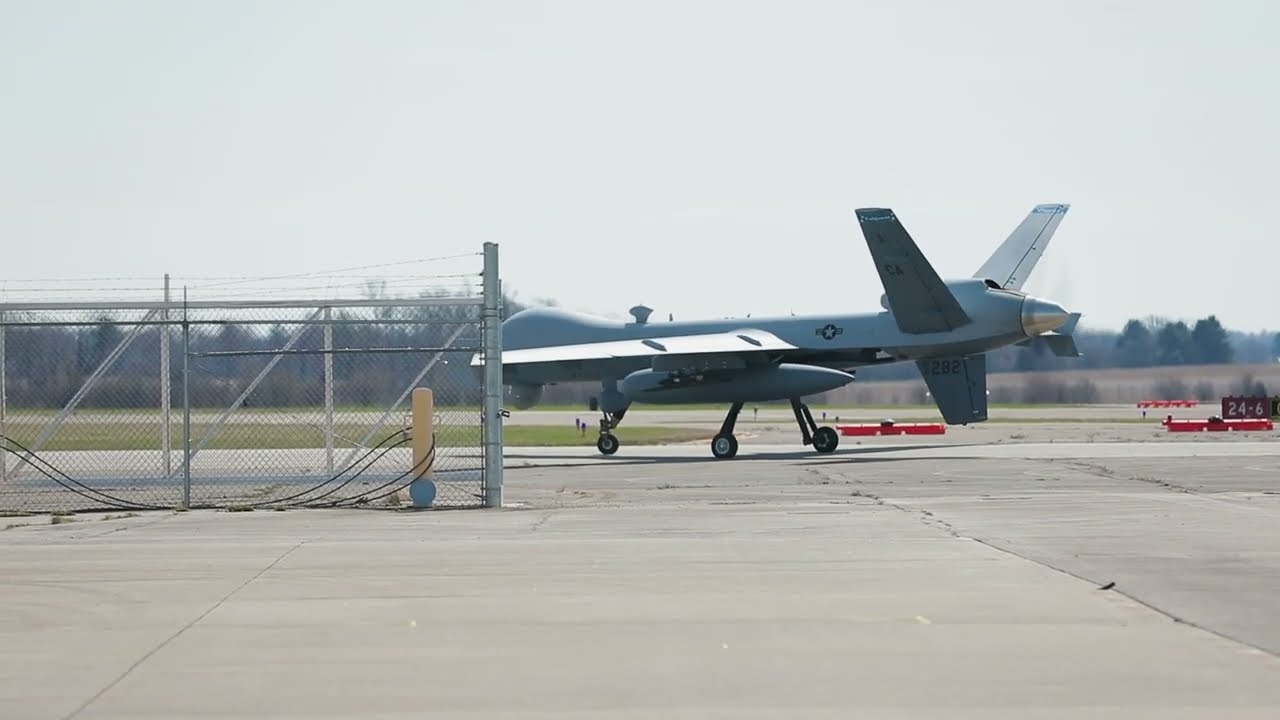 178th Wing conducts MQ 9 pre flight checks