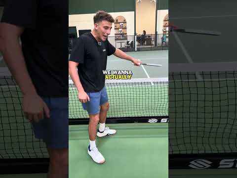 How to Handle Opponents Who Slice The Ball! #pickleball #pickleballtips
