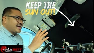 Blocking the Heat in Style! | @mabett2313 Sunshade for Ford Maverick 2024