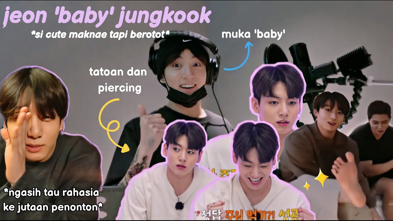 JEON JUNGKOOK BADAN L MEN, KELAKUKAN BEBELAC | BTS Funny Moments (Sub Indo)