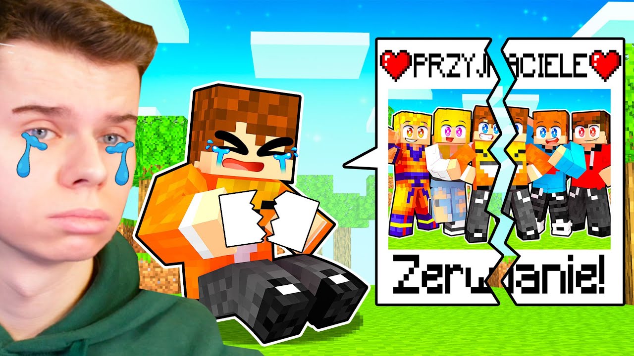ZRYWAM PRZYJAŹŃ z PRZYJACIÓŁMI w Minecraft!