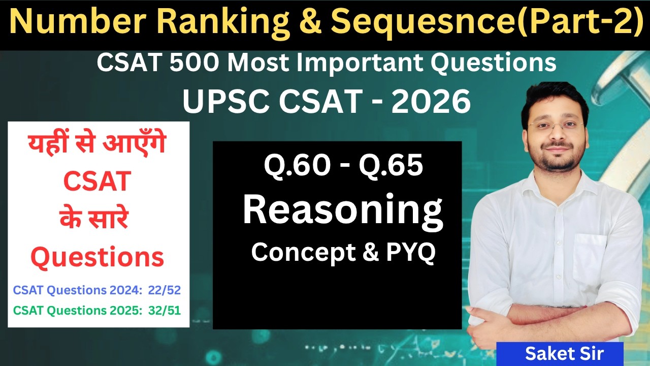 CSAT : 500 Most Important Questions (Short Tricks & Full Method ...