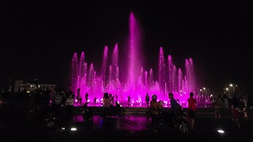 [4K60fps] Chiêm ngưỡng "nhạc nước" ở Quảng trường 1/4, Tp.Tuy Hòa, Phú Yên