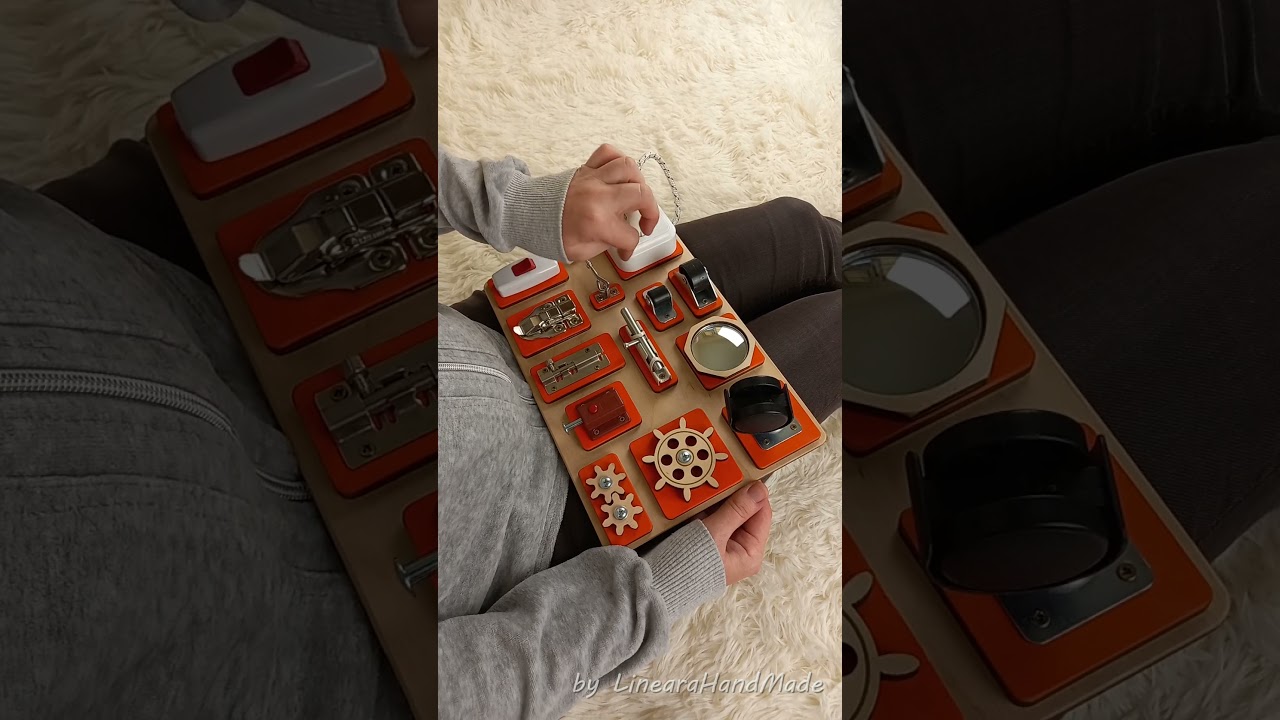 Dementia Activities for Elderly &ndash; Busy Board for Adults | LinearaHandMade