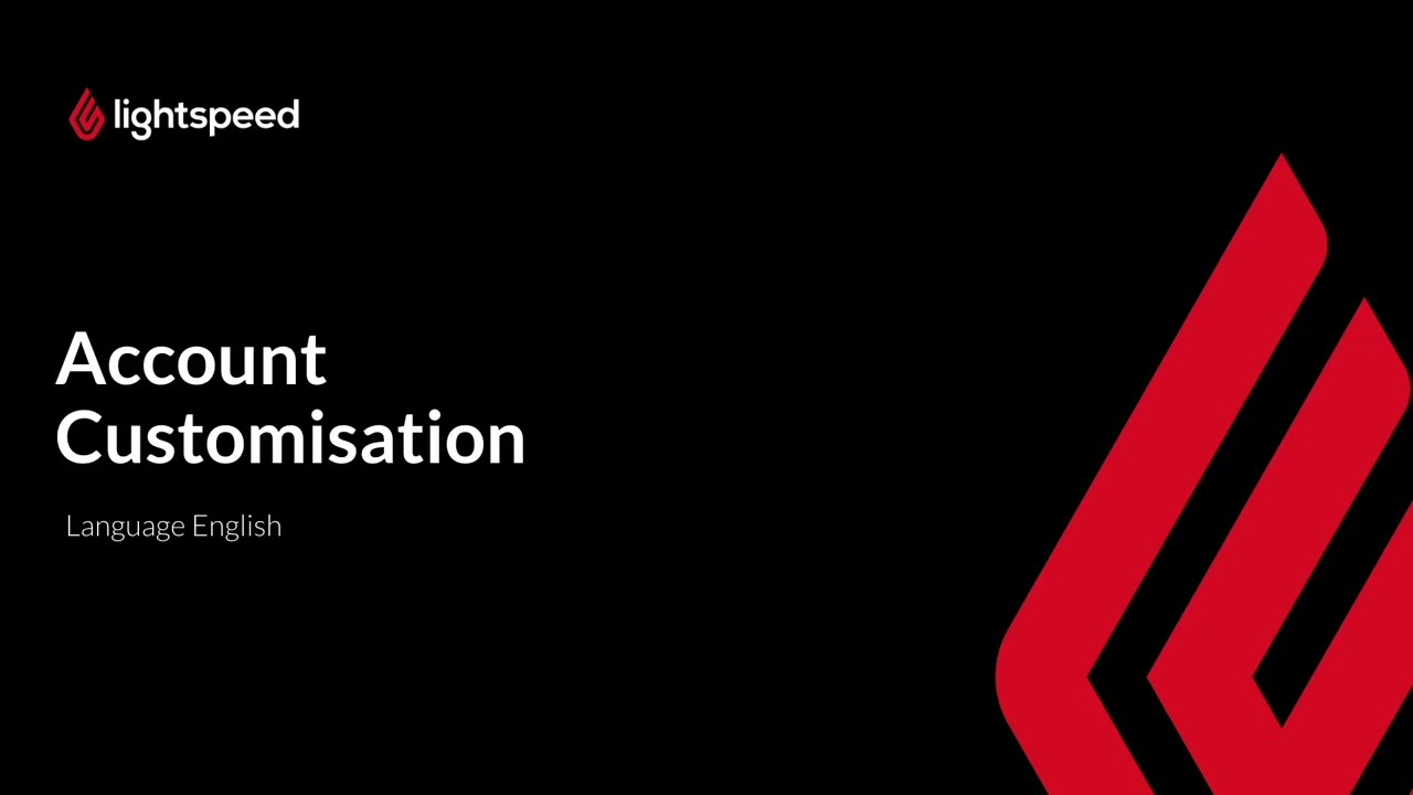 K-series webinar 2: Account customization