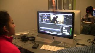 Editing time at WHYY After School program